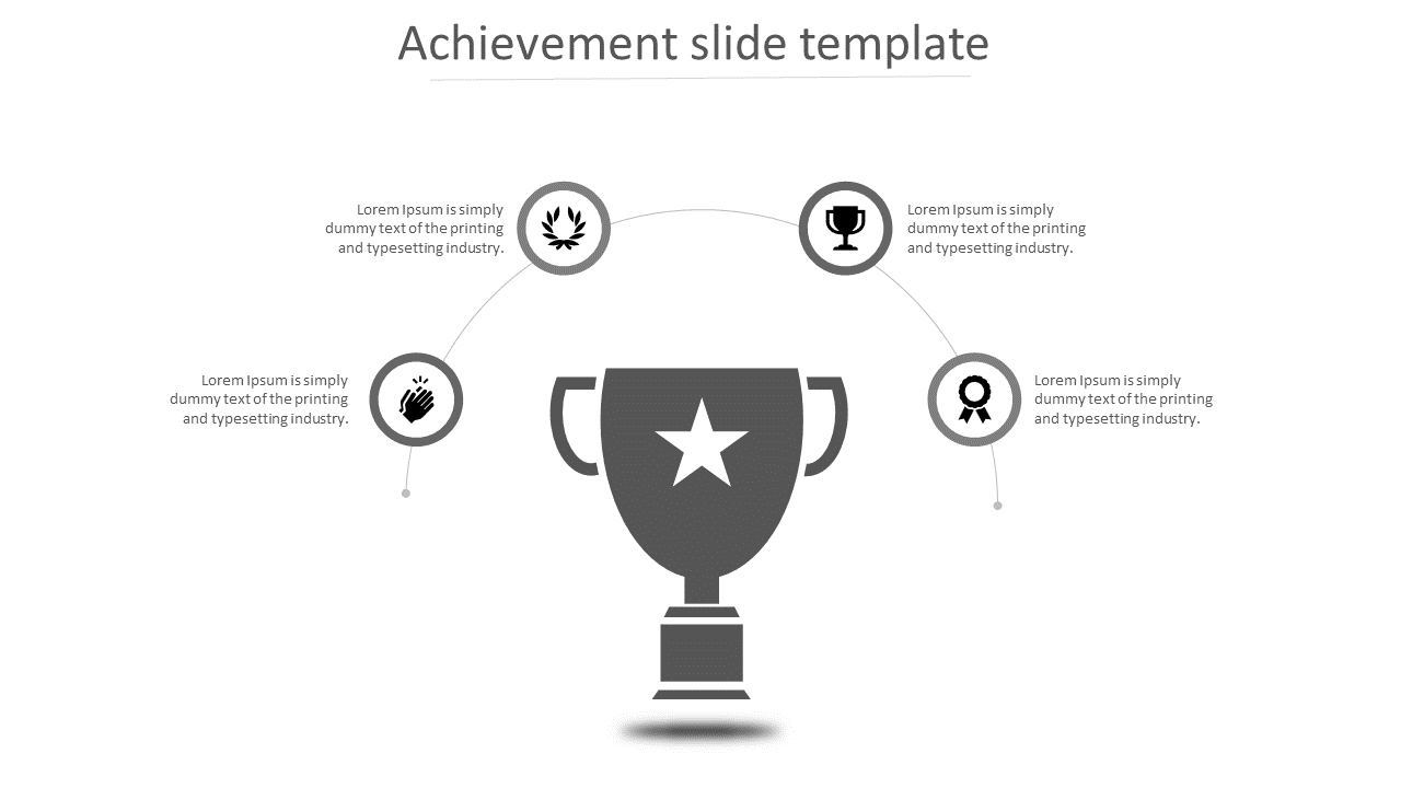 Free - Try Our Achievement Slide Template Presentation Themes